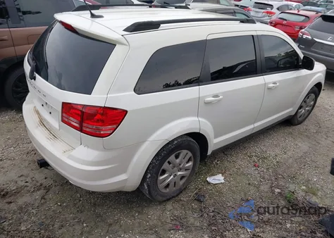 2018 Dodge Journey Se from USA, damaged, VIN 3C4PDCAB2JT384596